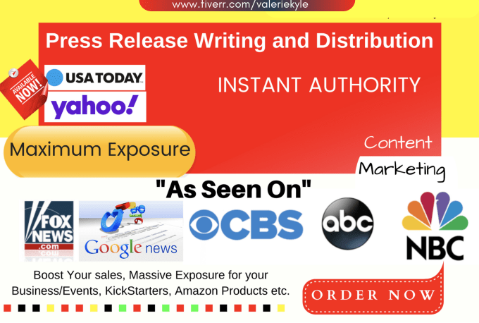 I will do best press release writing with press release distribution