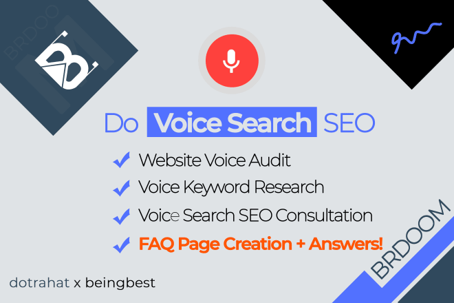 I will do voice search SEO and technical website voice audit