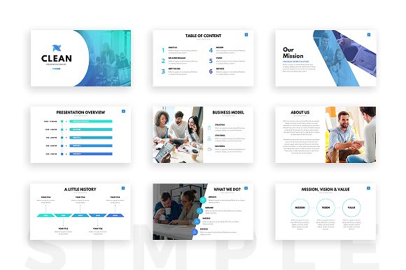 I will design powerpoint template powerpoint template