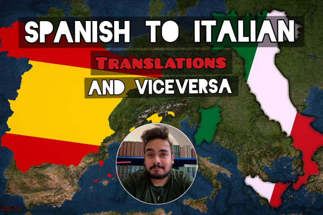 I will translate from spanish to italian and viceversa