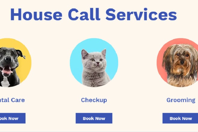 I will build best pet booking website and app