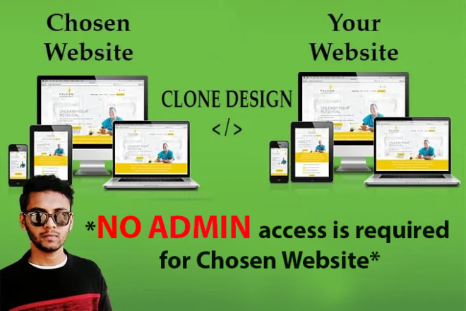I will clone, copy or duplicate any website design in wordpress