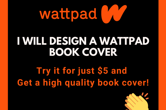 I will design an aesthetic wattpad book cover