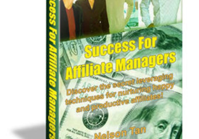 I will send you the eBook Success For Affiliate Managers