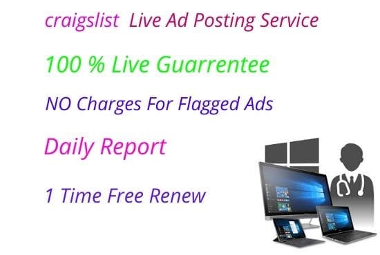 I will cl ads posting service in all over USA