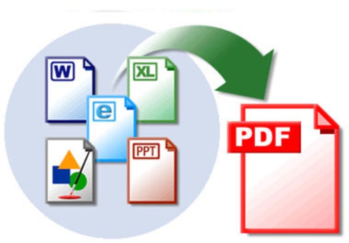 I will convert and save any file from any format, word, excel, powerpoint, publisher into an acrobat pdf format