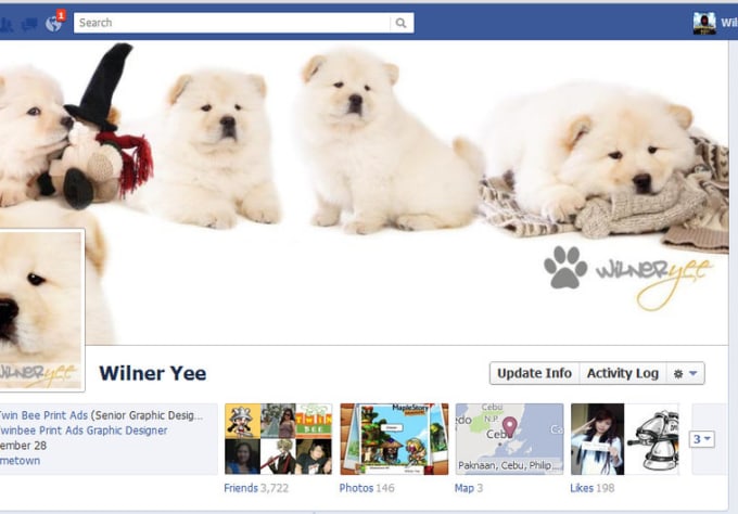 I will create a facebook timeline cover