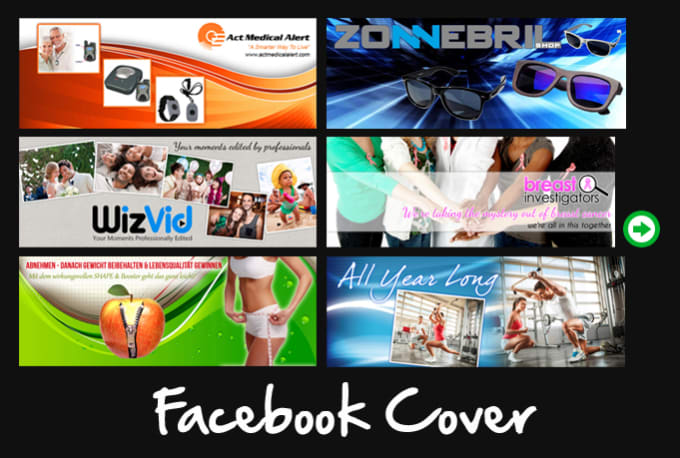 I will create a stylish facebook cover image