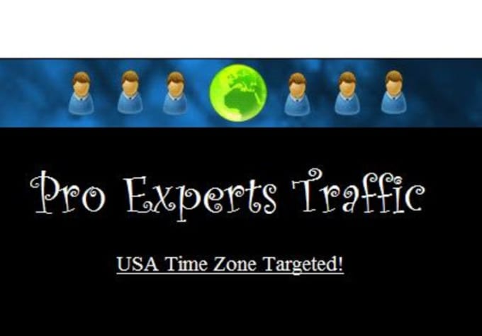 I will create a traffic campaign for 1000 USA regional visitors targeted by time zone and category