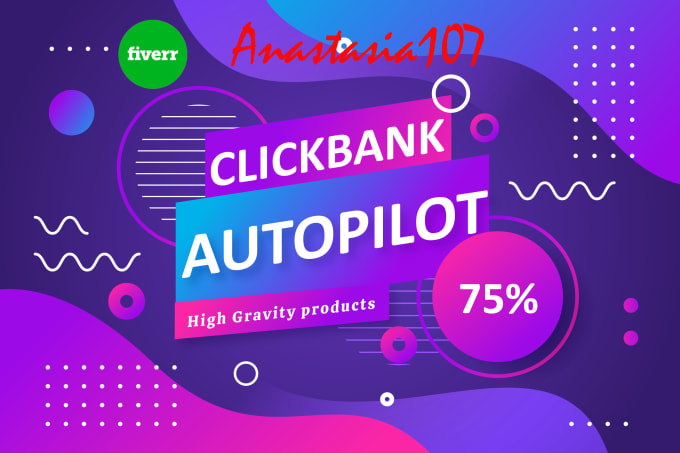 I will create autopilot clickbank affiliate website for passive income