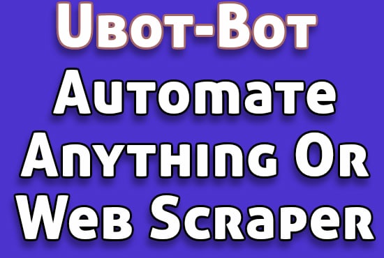 I will create custom any web scraper bot software