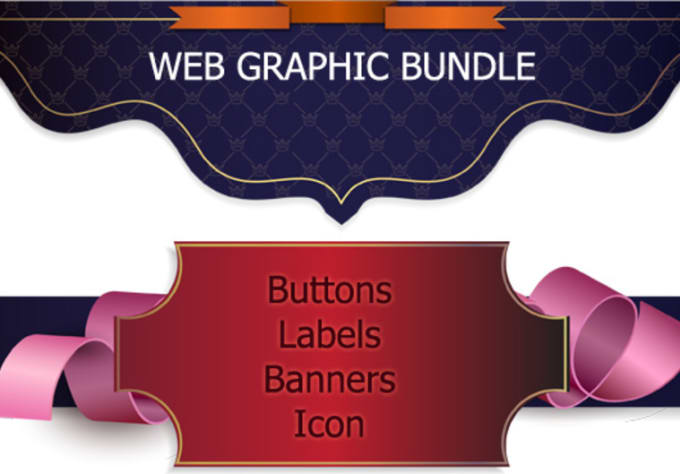 I will create elegant graphics for your web site