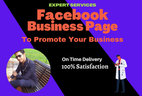 I will create facebook business page to promote your business