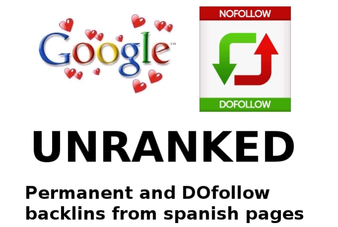 I will create TEN permanent and dofollow spanish unranked backlinks