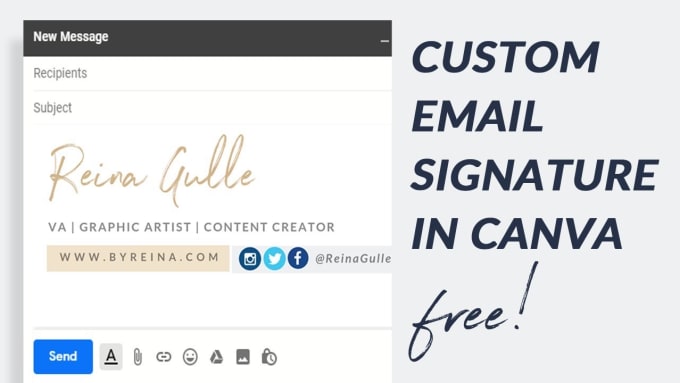 I will create world class and best clickable email signature