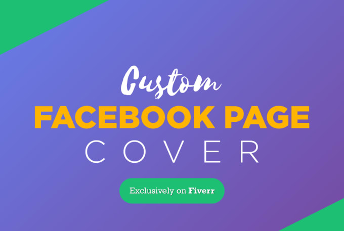 I will design a professional facebook fan page cover