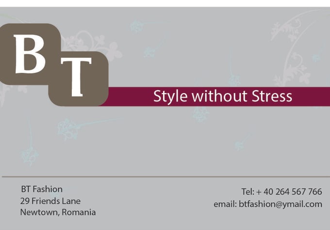 I will design an amazing business/visiting card