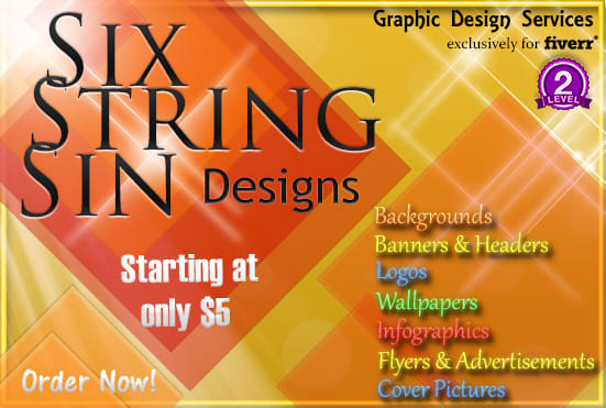 I will design backgrounds and banners for your website or wordpress