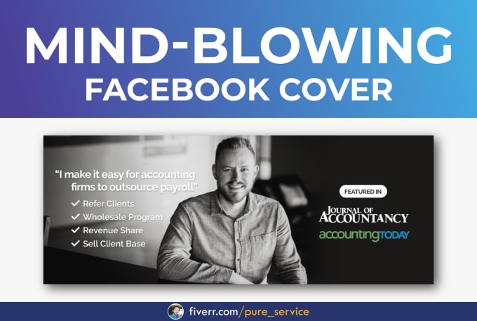 I will design mind blowing facebook business cover photo