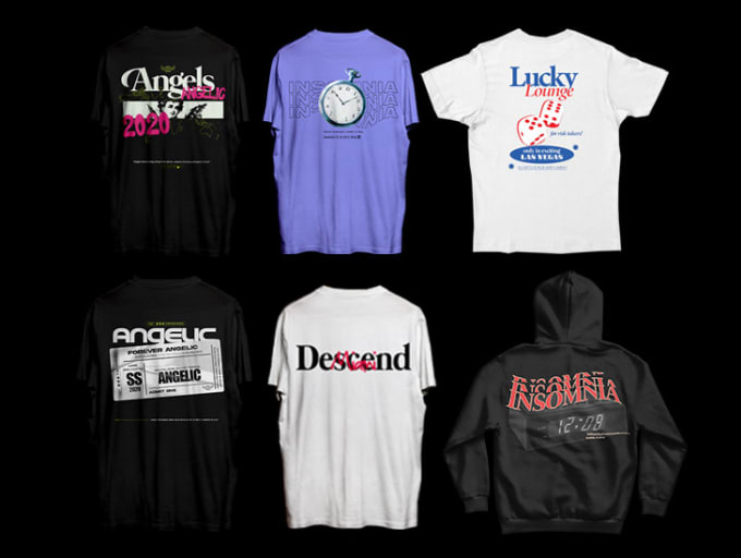 I will design streetwear shirts hoodie apparel merchandise