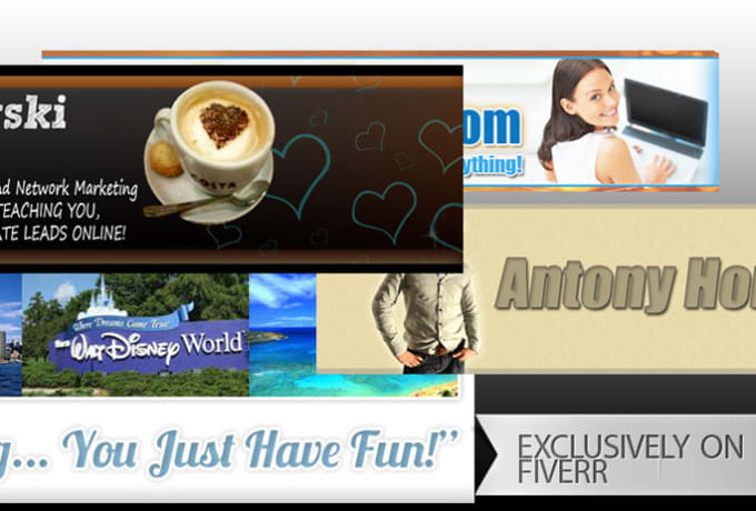 I will design website header and matching Facebook cover