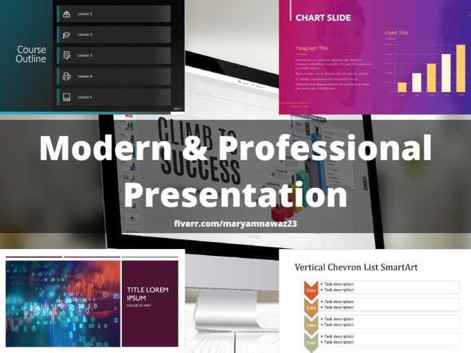 I will design you the best presentation slides