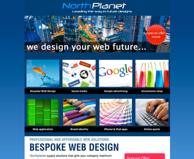 I will design your responsive professional newsletter