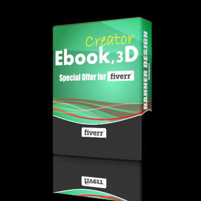 I will do 3d book cover