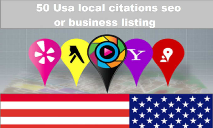 I will do 50 usa local citations seo or business listing