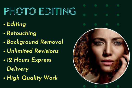 I will do any professional photoshop editing and retouching