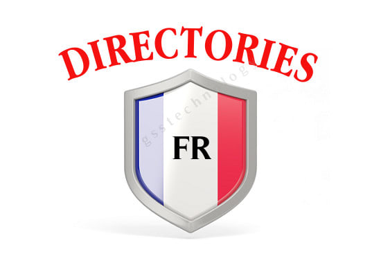 I will do france local DR web directories for business