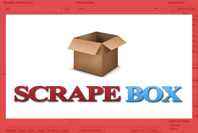 I will do scrapebox tasks for you