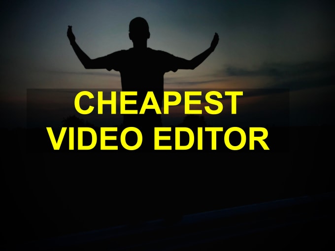 I will do video editing for you