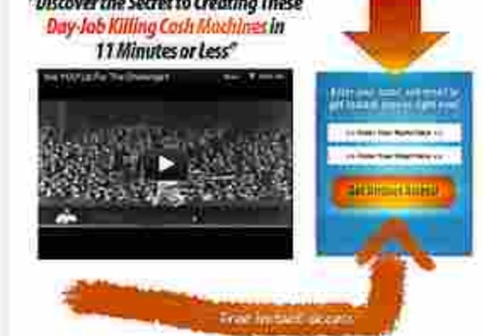 I will give you 15 Professional Video Squeeze Page templates