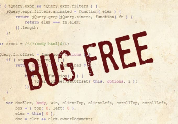 I will help you to fix that annoying javascript bug on your website