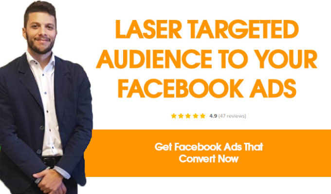 I will laser target the perfect audience with your facebook ads