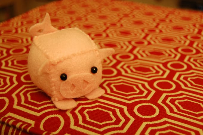 I will make a cube pig for you