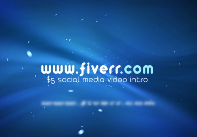 I will make an beautiful hd INTRO video for your social media network marketing, only