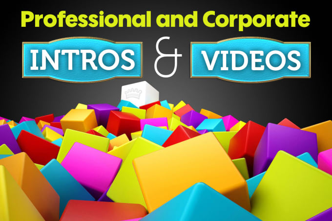 I will make professional intro and corporate videos