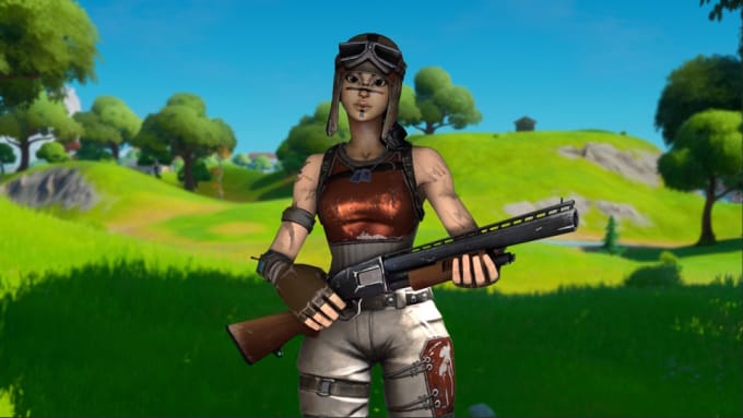 I will make you a 3d fortnite thumbnail like a pro