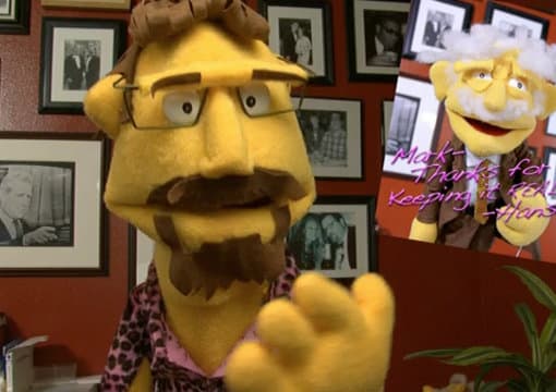 I will make you a web video with this other puppet