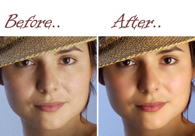 I will professionally retouch your portrait photo and remove any type of faults
