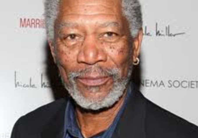 I will record a morgan freeman or character voice over