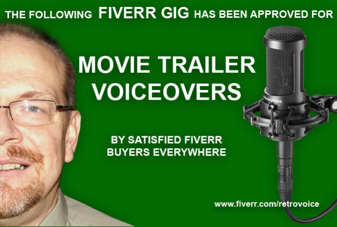 I will record a pro movie trailer style voiceover