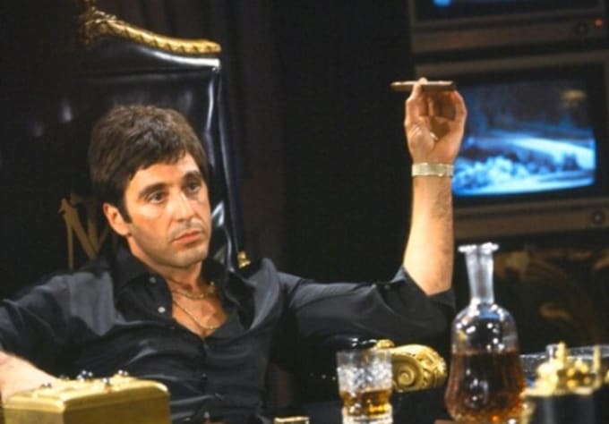 I will record an al pacino voiceover as tony montana in scarface