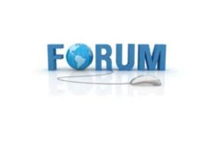 I will register 20 high pr forum sites