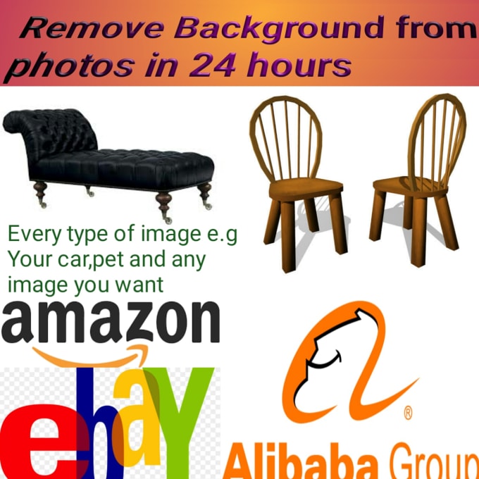 I will remove background from your photos in 24hr and resize