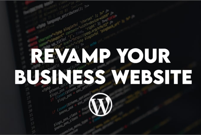 I will revamp your business website using wordpress