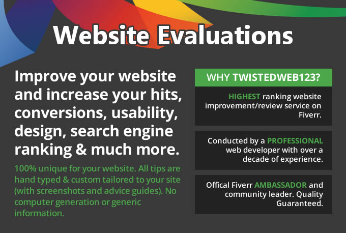 I will review and improve your website with 10 tips
