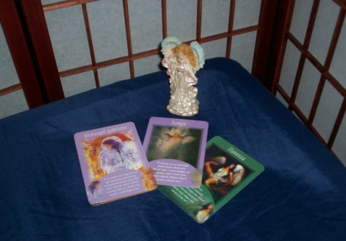 I will send an angel card reading with meditation